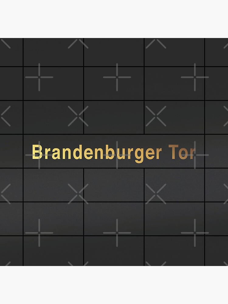 Brandenburger Tor Station Tiles (Berlin) by in-transit