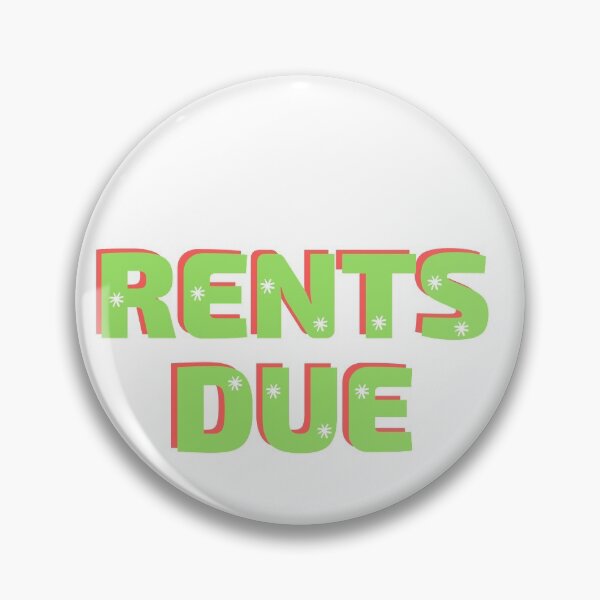 Item preview, Rent is Due Landlord Tenant Land Owner Property Management Real Estate Agent Realty Realtor Manger Birthday Funny Cute Gift designed and sold by BECOOOL.