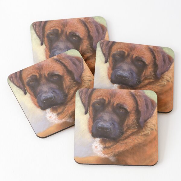 Item preview, Portrait Of Shiba, a Bernamastiff bitch. designed and sold by Margaret Merry.