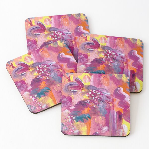 Item preview, Pink Abstract no. 1 designed and sold by kenzie-cake.