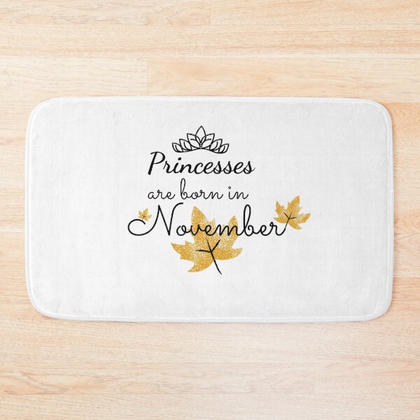 Item preview, Princesses are Born in November T-Shirt designed and sold by WearYourMood.