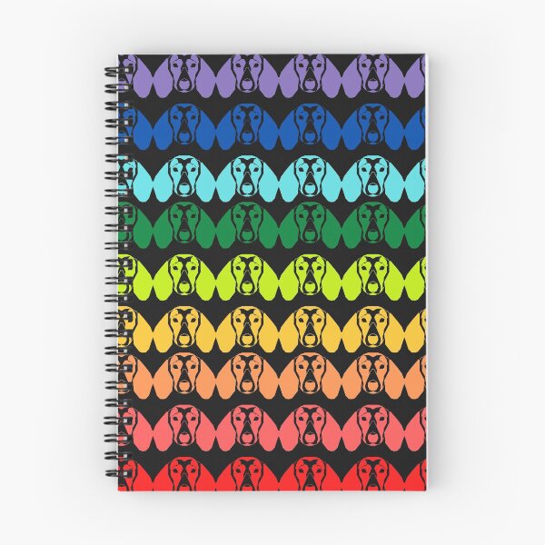 Item preview, Rainbow Dachshund Pattern designed and sold by TheDachshund.