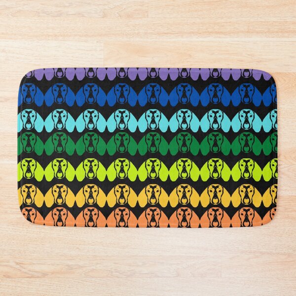 Item preview, Rainbow Dachshund Pattern designed and sold by TheDachshund.