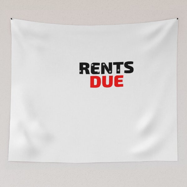 Item preview, Rent is Due Landlord Tenant Land Owner Property Management Real Estate Agent Realty Realtor Manger Birthday Funny Cute Gift designed and sold by BECOOOL.