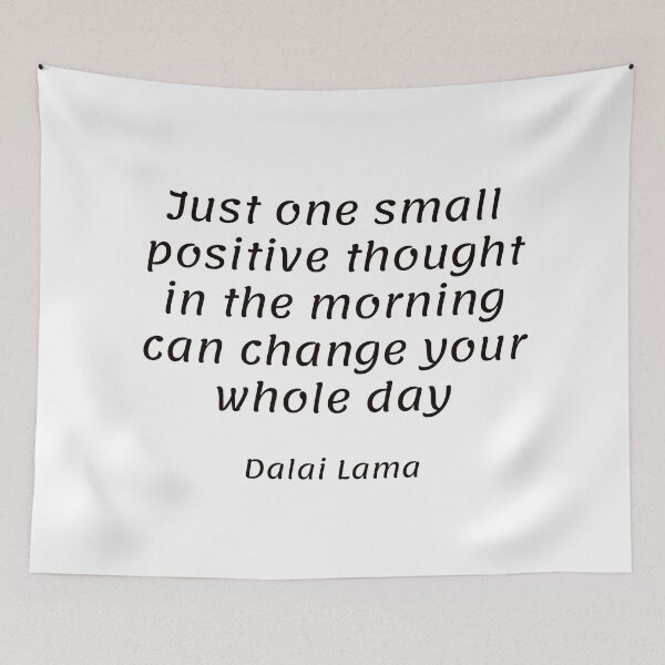 Item preview, Just one small positive thought in the morning can change your whole day  designed and sold by Inspirationmotivation.
