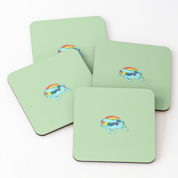 Item preview, Fat pride frog (Rainbow) designed and sold by Alicia Barlow.