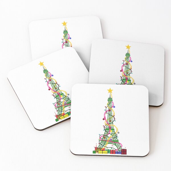 Item preview, The Eiffel Tower as a simple Christmas tree designed and sold by dessine-moi.