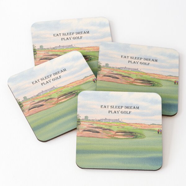 Item preview, Shinnecock Hills Golf Course with Eat Sleep Dream Play Golf designed and sold by William Holkham.