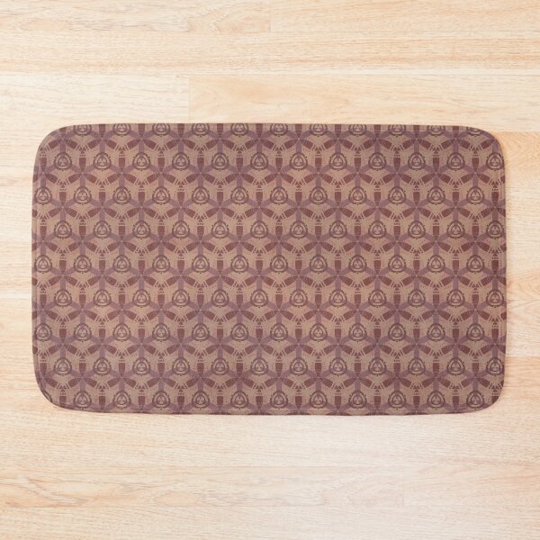 Item preview, Vintage retro pattern with geometric patterns, circles, aircraft propellers designed and sold by fiolika.