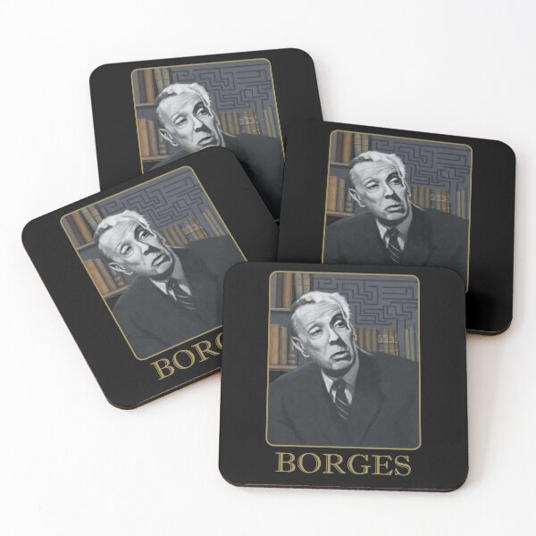 Item preview, Jorge Luis Borges Portrait Painting designed and sold by Ian  Oz.