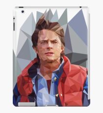 Marty McFly Polygons iPad Case/Skin