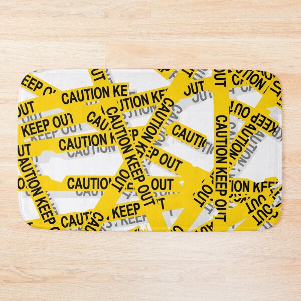 Item preview, Caution - Keep out -white designed and sold by theinkypensieve.