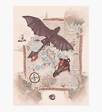 How to train your dragon Photographic Print
