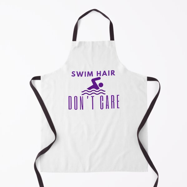 Item preview, Swim hair don't care Swim Pool Swimwear Design Love Perfect Women Birthday Girls Practice Proud Team Water Breathing Competition Coach Boys Vintage butterfly/fly Stroke designed and sold by CJCTEES.