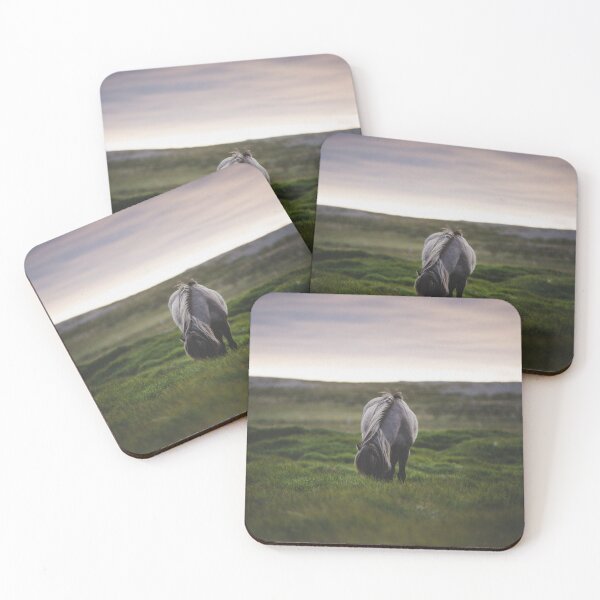 Item preview, sunset & horses ll designed and sold by LouisaLilja.