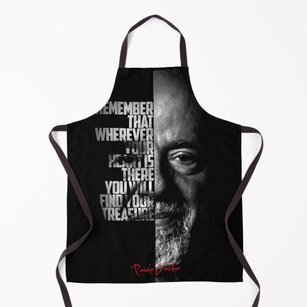 Item preview, Black and white Paulo Coelho quote poster designed and sold by Enea Kelo.