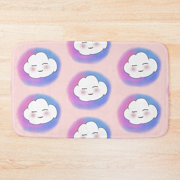 Item preview, Cute Smiling Cloud designed and sold by Oceanwaves-06.