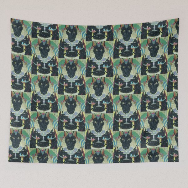 Item preview, Egyptian anubis god by Katy Christoff  designed and sold by KatyChristoff.