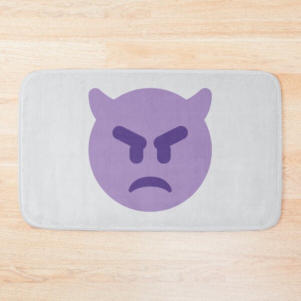 Item preview, Angry Face With Horns designed and sold by Stitchmoji.