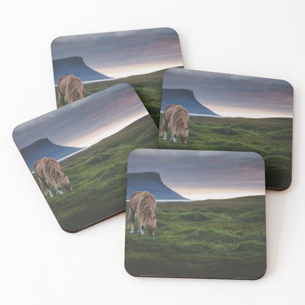 Item preview, sunset & horses lll designed and sold by LouisaLilja.