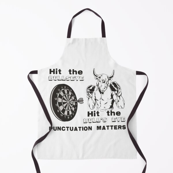 Artikelvorschau, Darts Bullseye Lustig Satzzeichen sind wichtig entworfen und verkauft von OmmeDesigns.