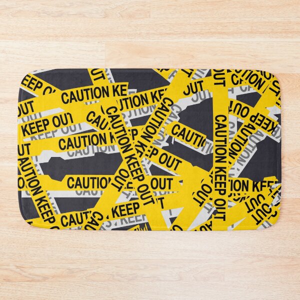 Item preview, Caution - Keep out - grey designed and sold by theinkypensieve.