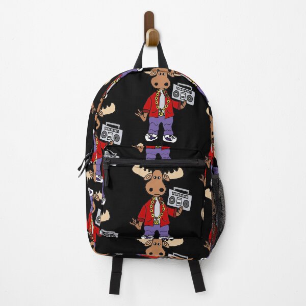 Item preview, Funny Moose Rapper Playing Rap Music designed and sold by Nature's Fancy.