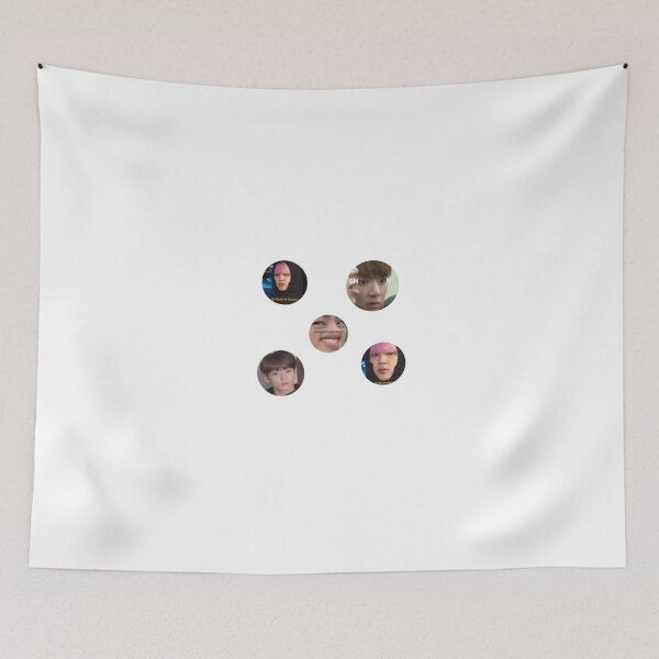 Item preview, Bts memes sticker sheet funny  designed and sold by vexiola.