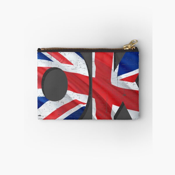 Item preview, OK United Kingdom - Cool Distressed British Flag designed and sold by Sociojunkie.