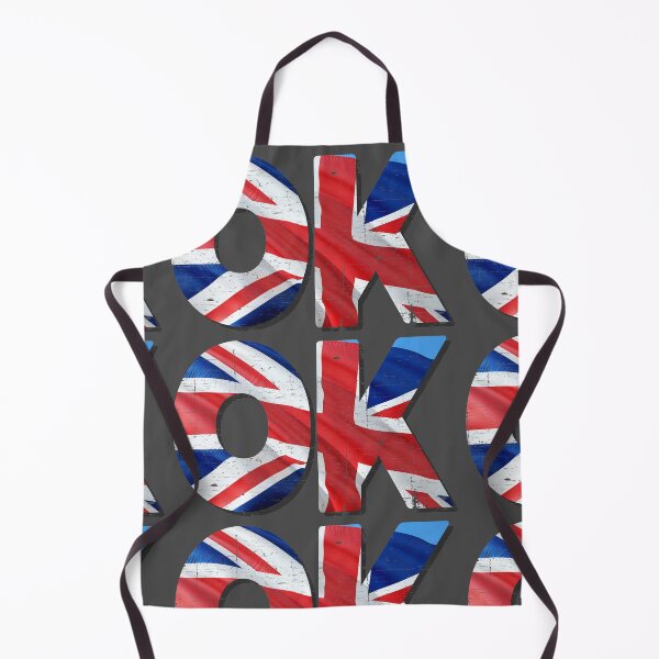 Item preview, OK United Kingdom - Cool Distressed British Flag designed and sold by Sociojunkie.