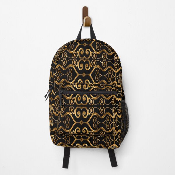 Item preview, Luxury Golden Oriental Ornate Pattern designed and sold by DFLC Prints.