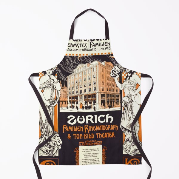 Item preview, retro zurich grand cafe zurcherhof designed and sold by CorasPosters.