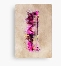 Keyboard Canvas Print