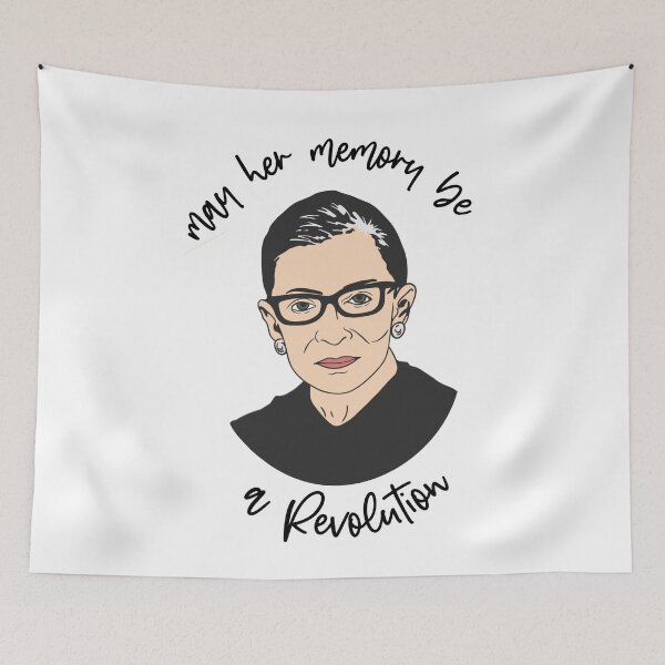 Item preview, rbg - may her memory be a revolution - color designed and sold by cameronbaba.