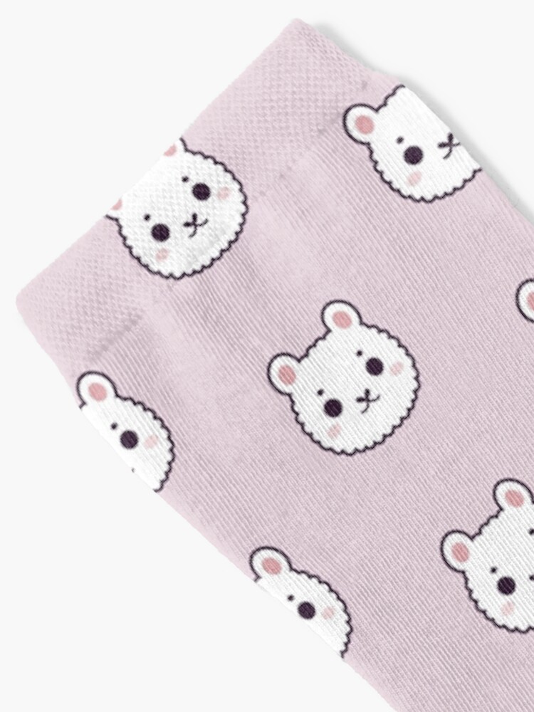 Shires flauschige Socken-Erwachsenen-Bär 