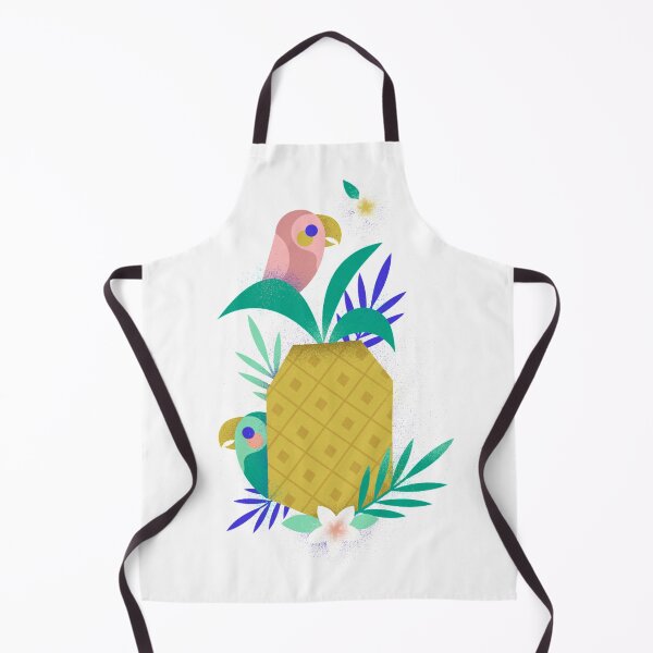 Item preview, Pineapple and Parrots designed and sold by joabaj.
