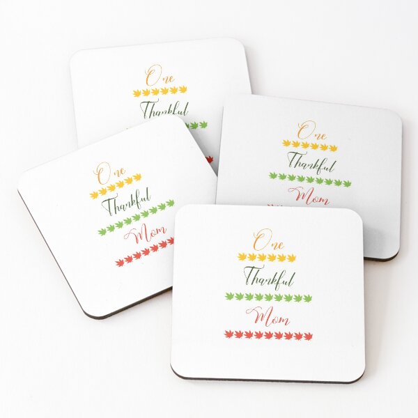 Item preview,  One Thankful Mom,  Best Thanksgiving Gift  designed and sold by Soukainadesign.
