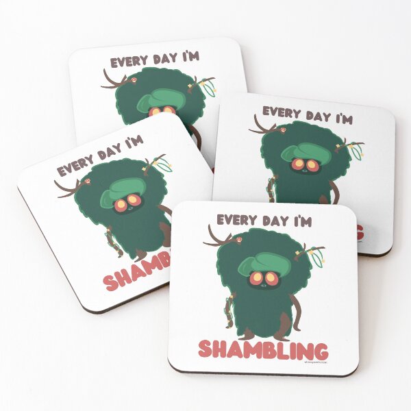 Item preview, Every Day I'm Shambling // D20 // Shambling Mound designed and sold by whimsyworks.