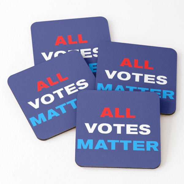 Item preview, All Votes Matter Presidential Election (Red, White, Blue version) designed and sold by AMangoTees.