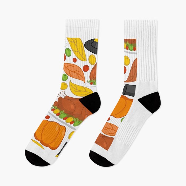 Item preview, Happy Thanksgiving Turkey Meal Pattern designed and sold by Salman Hino.