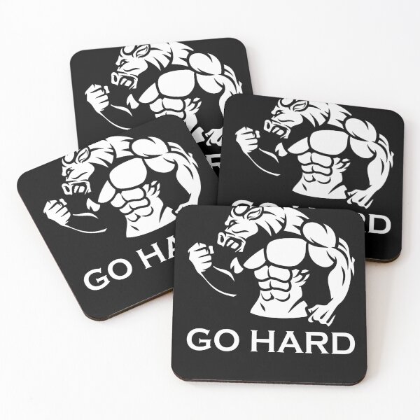 Item preview, Motivational training go hard clothing designed and sold by mcmamac.