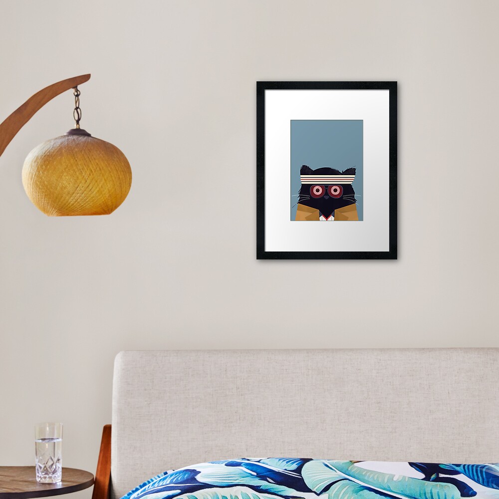 Item preview, Framed Art Print designed and sold by Doozal.