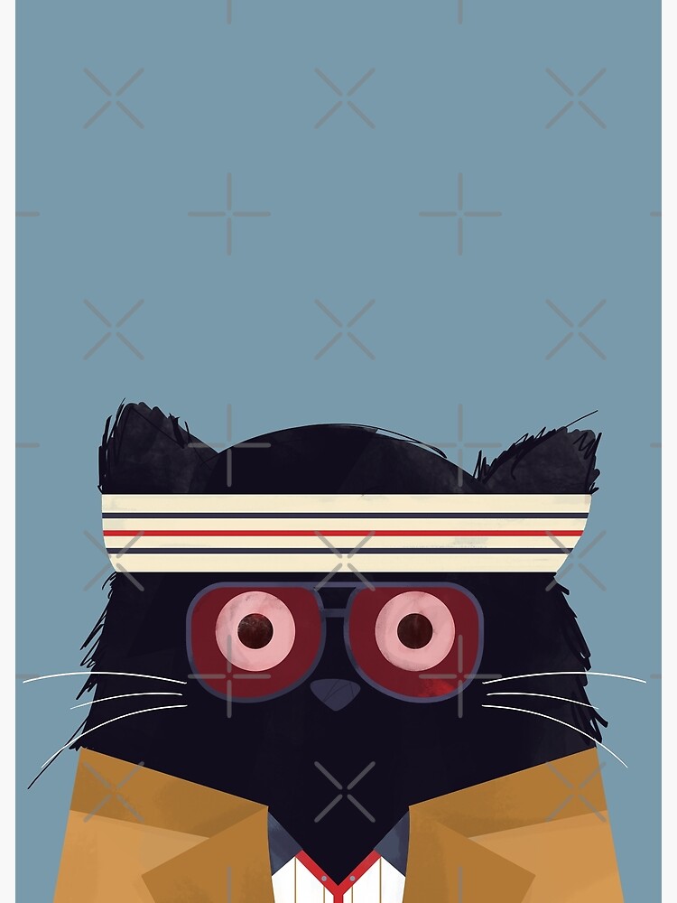 Thumbnail 3 of 3, Art Print, Cat Tenenbaum designed and sold by Doozal.