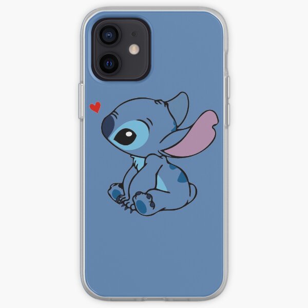 Stitch In Love !! Coque souple iPhone