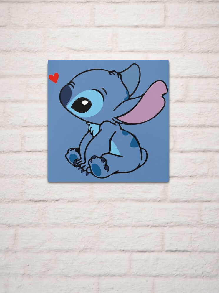 Stitch In Love !! | Metal Print