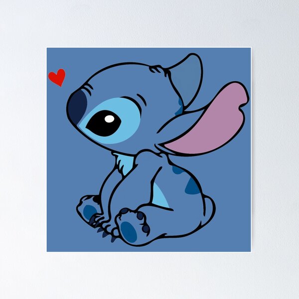 Lilo and Stitch Dictionary Art Print Poster Picture Book Disney Movie  Character