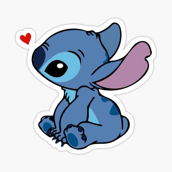 Lilo & Stitch Stitch Character Set of 35 Mini Assorted Stickers