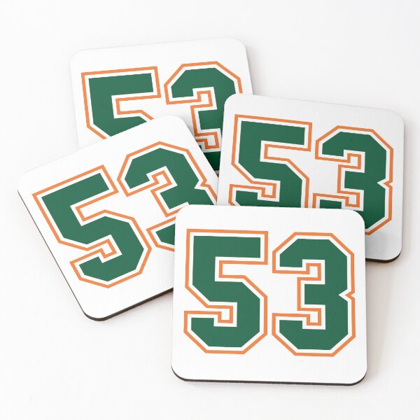 Item preview, Jersey 53 Number. Number fifty-three Straight From Miami designed and sold by Urosek.