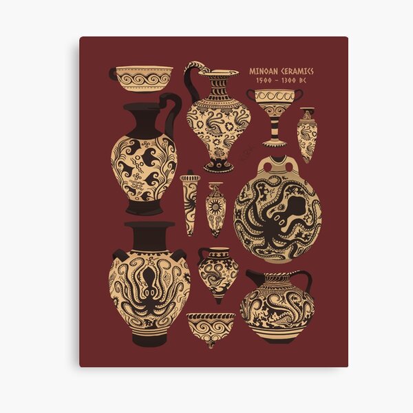 Item preview, Late Minoan Ceramics designed and sold by flaroh.