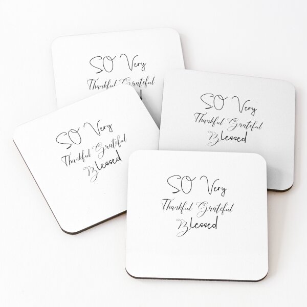 Item preview, So Very Thankful Grateful Blessed   ,  Best Thanksgiving Gift  designed and sold by Soukainadesign.